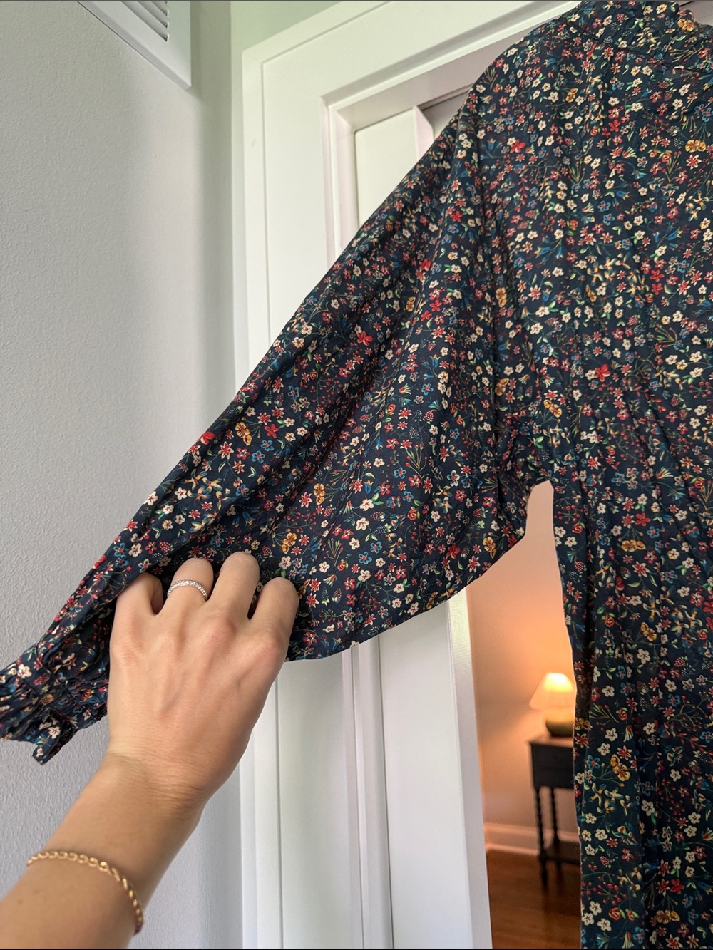 Doen Dark Floral mini dress - Picture 6 of 6